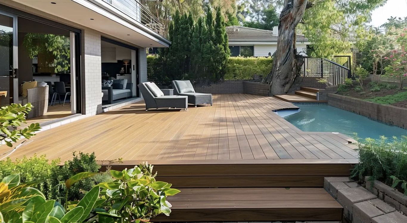 Deck staining, sealing, and painting services